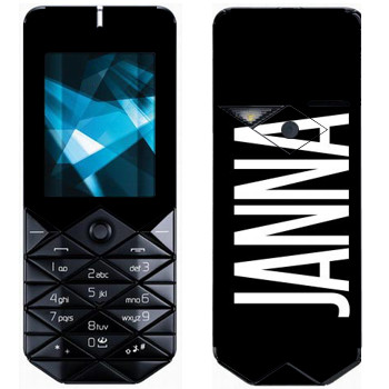  «Janna»   Nokia 7500 Prism