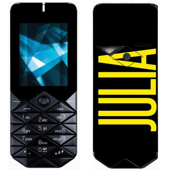   «Julia»   Nokia 7500 Prism