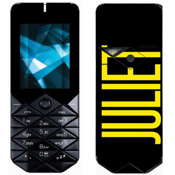   «Juliet»   Nokia 7500 Prism