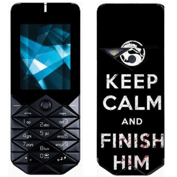   «Keep calm and Finish him Mortal Kombat»   Nokia 7500 Prism