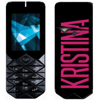   «Kristina»   Nokia 7500 Prism