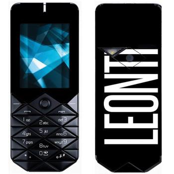   «Leonti»   Nokia 7500 Prism