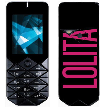   «Lolita»   Nokia 7500 Prism