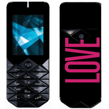   «Love»   Nokia 7500 Prism