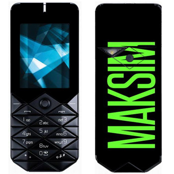   «Maksim»   Nokia 7500 Prism