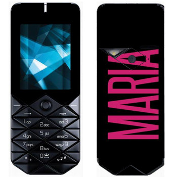   «Maria»   Nokia 7500 Prism