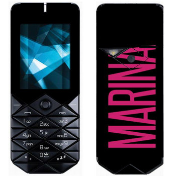   «Marina»   Nokia 7500 Prism