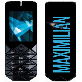   «Maximilian»   Nokia 7500 Prism