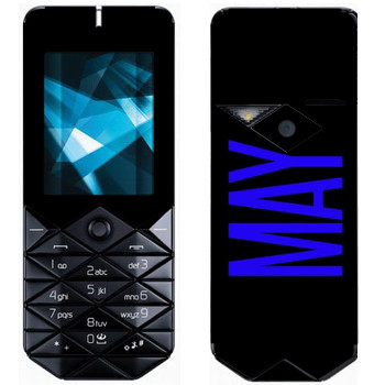   «May»   Nokia 7500 Prism