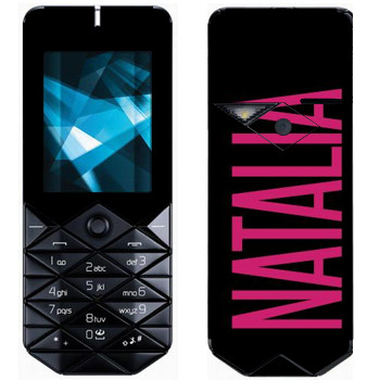   «Natalia»   Nokia 7500 Prism