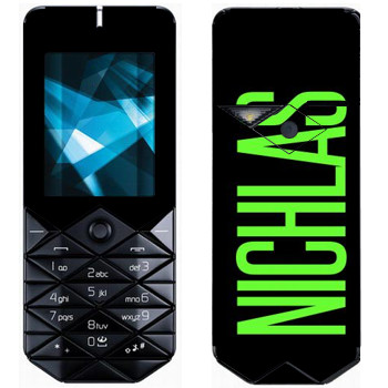   «Nichlas»   Nokia 7500 Prism