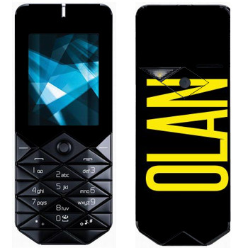   «Olan»   Nokia 7500 Prism