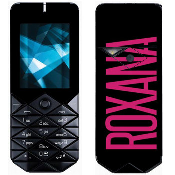   «Roxana»   Nokia 7500 Prism