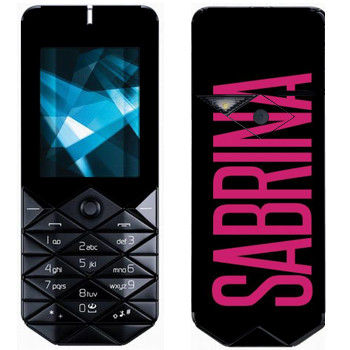   «Sabrina»   Nokia 7500 Prism