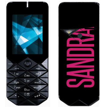   «Sandra»   Nokia 7500 Prism
