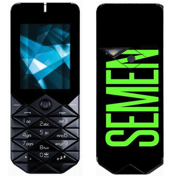   «Semen»   Nokia 7500 Prism