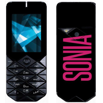   «Sonia»   Nokia 7500 Prism