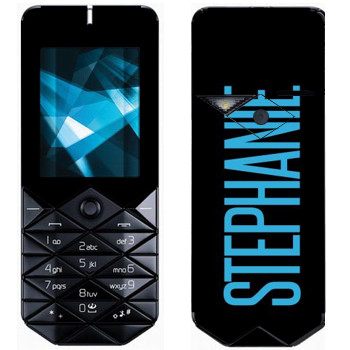   «Stephanie»   Nokia 7500 Prism