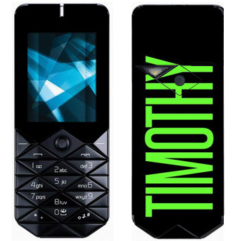   «Timothy»   Nokia 7500 Prism