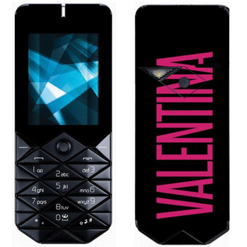   «Valentina»   Nokia 7500 Prism
