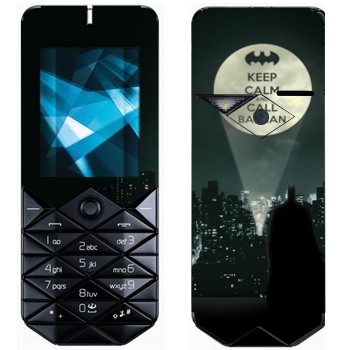   «Keep calm and call Batman»   Nokia 7500 Prism