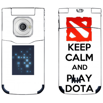   «Keep calm and Play DOTA»   Nokia 7510 Supernova