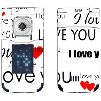   «I Love You -   »   Nokia 7510 Supernova