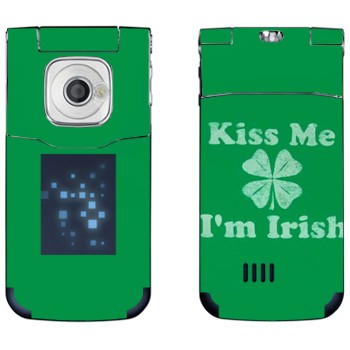   «Kiss me - I'm Irish»   Nokia 7510 Supernova