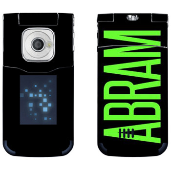   «Abram»   Nokia 7510 Supernova