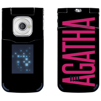   «Agatha»   Nokia 7510 Supernova
