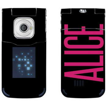   «Alice»   Nokia 7510 Supernova
