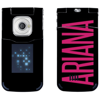   «Ariana»   Nokia 7510 Supernova