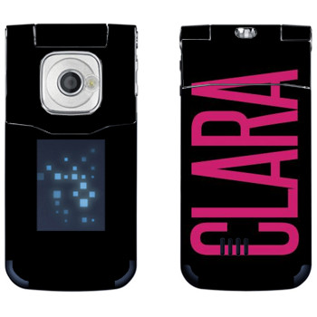   «Clara»   Nokia 7510 Supernova