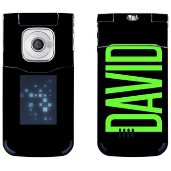   «David»   Nokia 7510 Supernova