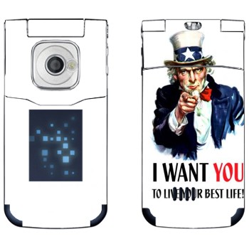   « : I want you!»   Nokia 7510 Supernova