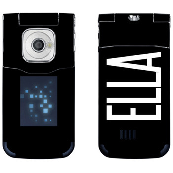   «Ella»   Nokia 7510 Supernova