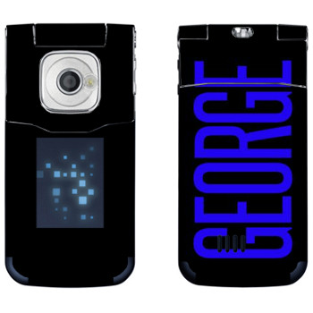   «George»   Nokia 7510 Supernova