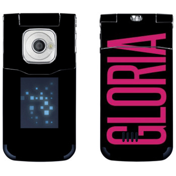   «Gloria»   Nokia 7510 Supernova