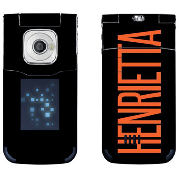   «Henrietta»   Nokia 7510 Supernova