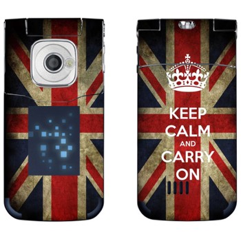   «Keep calm and carry on»   Nokia 7510 Supernova