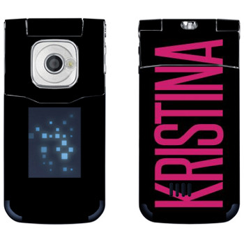   «Kristina»   Nokia 7510 Supernova