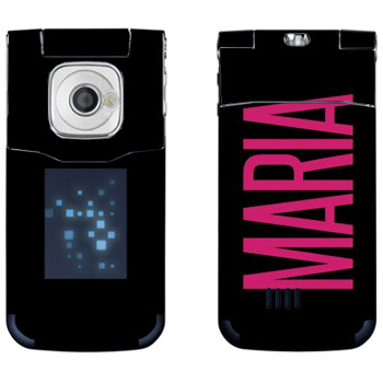   «Maria»   Nokia 7510 Supernova