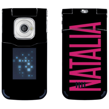   «Natalia»   Nokia 7510 Supernova