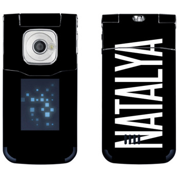   «Natalya»   Nokia 7510 Supernova