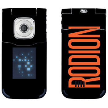   «Rodion»   Nokia 7510 Supernova