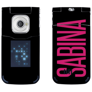   «Sabina»   Nokia 7510 Supernova