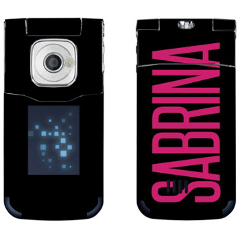   «Sabrina»   Nokia 7510 Supernova