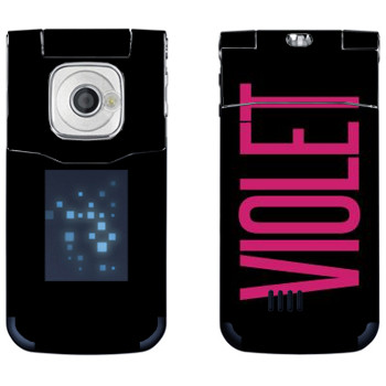   «Violet»   Nokia 7510 Supernova