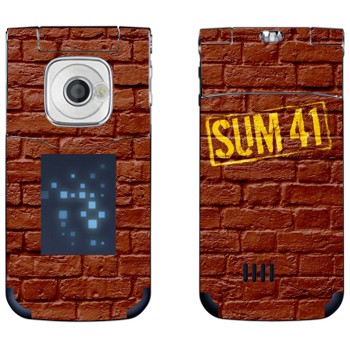   «- Sum 41»   Nokia 7510 Supernova