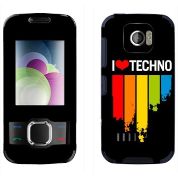  «I love techno»   Nokia 7610